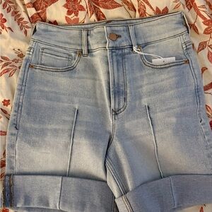 Dear John Sky Blue Denim Shorts